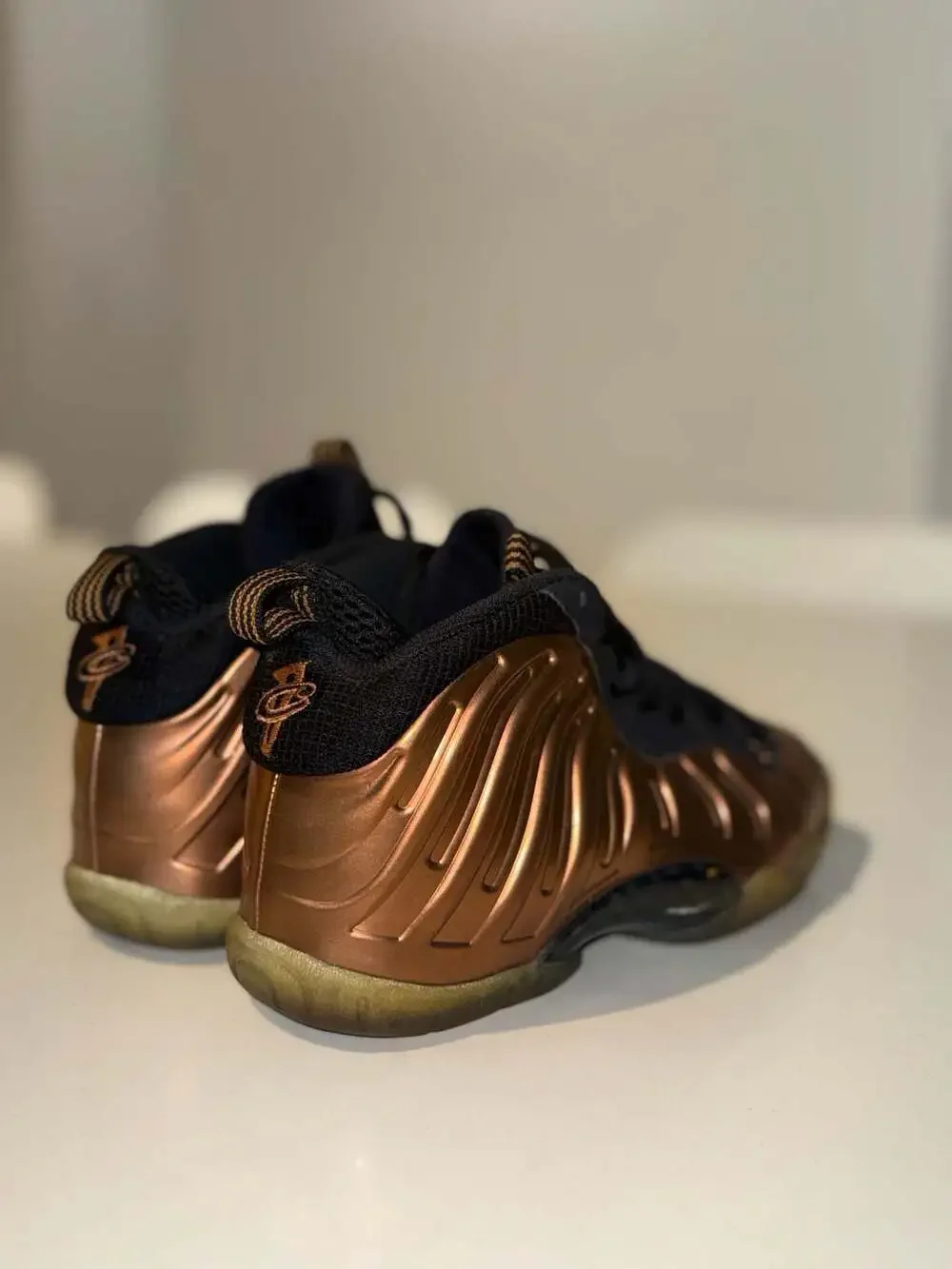 Nike Air Foamposite One Copper 2017 GS Size 4Y